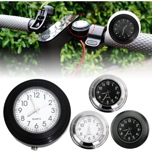Scooter Watch Waterproof for xiaomi m365 pro ​Handlebar Clock moto styling Moto Accessories Mount Dial Clock Styling