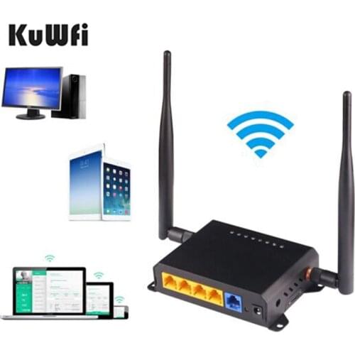 OpenWrt English Firmware 2.4G Wifi Router 300Mbps High Power Through Wall Wireless Router Strong Wifi Signal with 5dBi Antenna