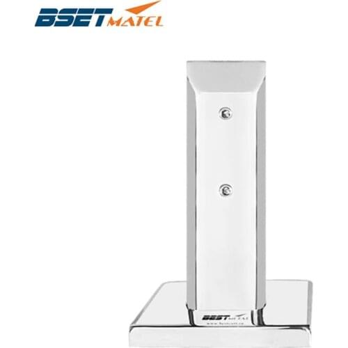 Mirror Polish Duplex 2205 stainless steel square glass pool fence spigots for frameless swimming pool glass clamp balustrade