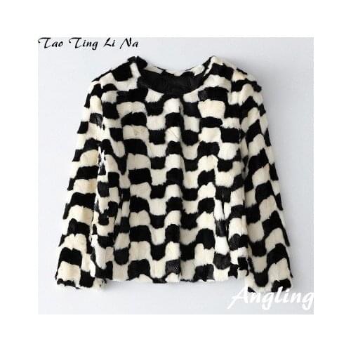 2020 Women Autumn and Winter New Mink Fur Coat H16