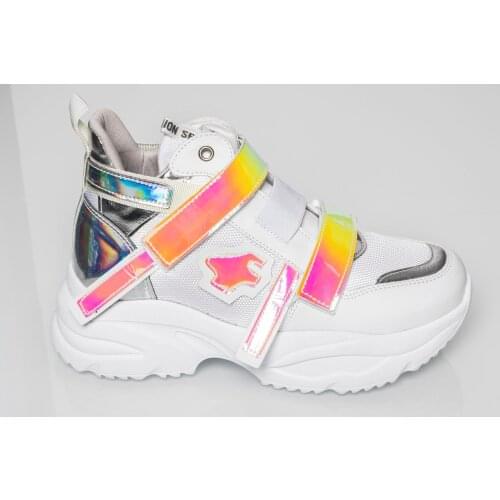 Womel High White Fitness Sports Running and Daily Shoes-Energy Series