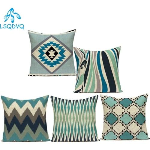 Animals Zebra Color Geometric Throw Pillow Cover Case Polyester Cushion Cover For Sofa Home Decor Capa De Almofadas 45x45cm