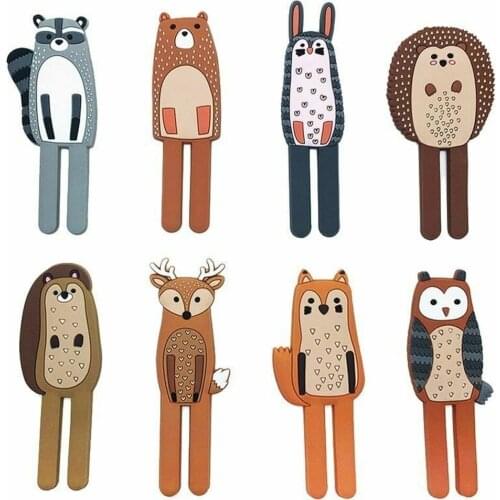 1pcs Key Holder Fridge Sticker Removable Magnetic Refrigerator Hooks Decorative