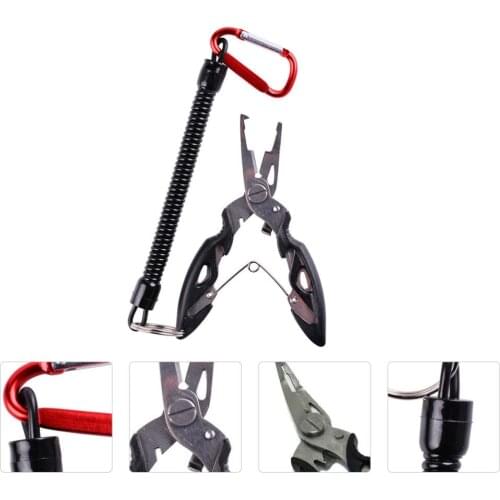 1 Pc Aluminum Alloy Fish Grip Multi-functional Fishing Pliers Catch Fish Holder