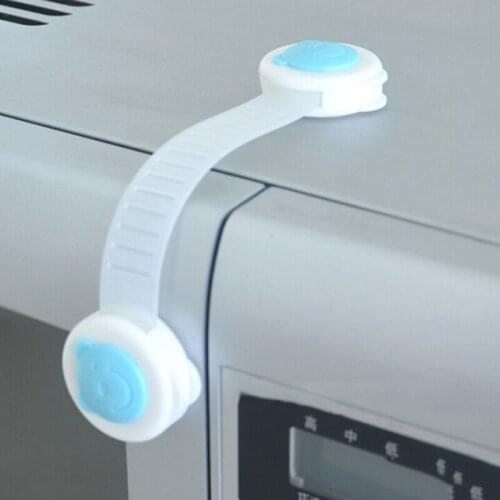 1 Pcs baby Safety Care Lengthened bendy Security Fridge Cabinet Door locks Drawer Toilet Safety Plastic Lock For Child Kids