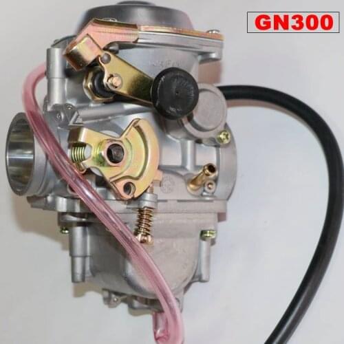 Free shipping for Suzuki motorcycle parts GN300 with acceleration pump carburetor GZ250 TU250 GN250 modified lifting power DR250