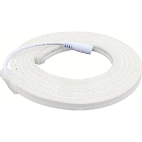 DC 12V Strip LED Waterproof SMD 2835 Flexible LED Neon Lights For Home Decoration Warm White 1M 2M 3M 4M 5M Neon Strip