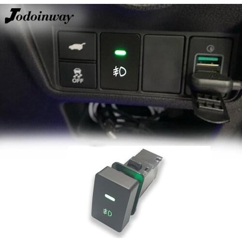 For Honda Jazz Civic 2016 2017 2018 XRV CRV Jade Car Front Fog Light Lamp Button Fog Light Push Switch