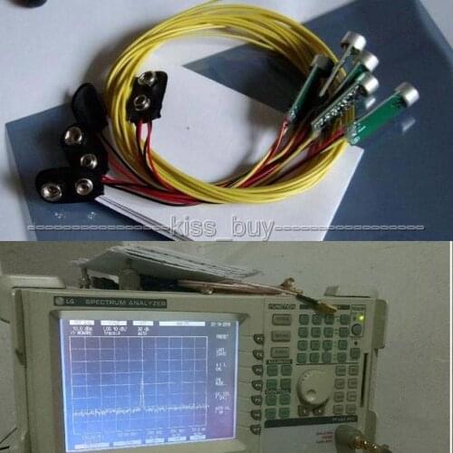 FM Transmitter MIC Module FM Audio Surveillance Wireless Microphone board Mother baby monitor + Battery clip