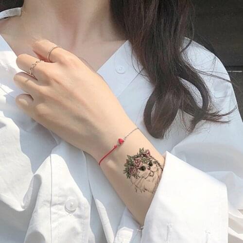Cartoon Tattos Children Party Makeup Flower Cat Dog Unicorn Butterfly Body Art Disposable fakeTemporary tattoo sticker