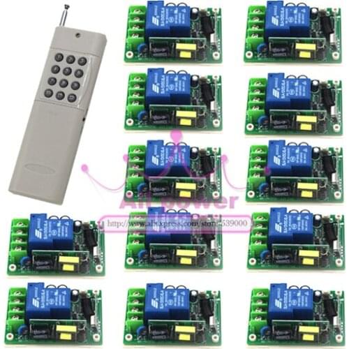 New 85V-250V 10mA Signal Channel Wireless Remote Control Switch 1000M 315MHz
