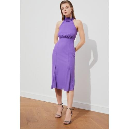Trendyol Gipe Detail Dress TPRSS21EL2101