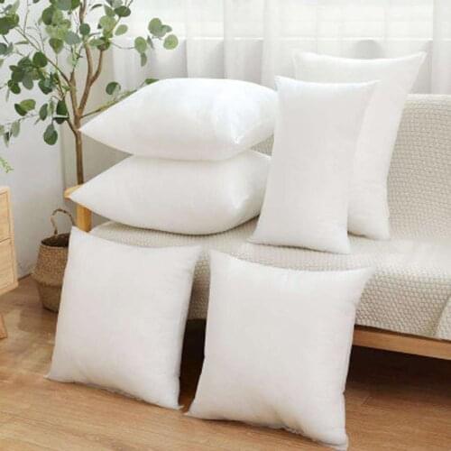3 sizes Filling Plush Woolen Sofa Throw Pillow Sleeping Inner Pillow Bedding Square Bed Pillows Headboard cushion