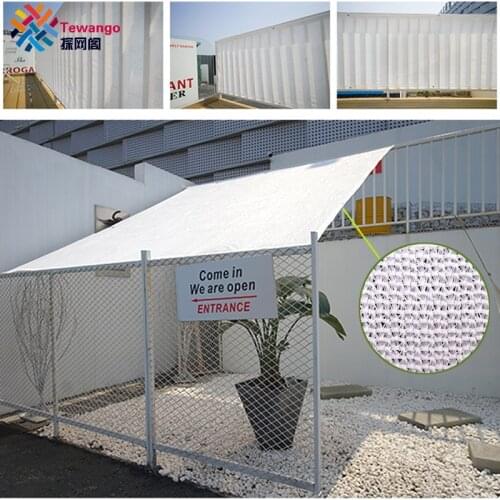 Tewango Brand Succulent Plants Sunshade Protect Outdoor Shade Sails White Patio Garden Cover 95% UV Block Flower Cooling Systerm