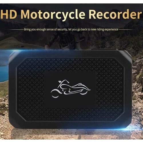 Motorcycle DVR 1080P HD Front Rear View Dual Camera Night Vision Video Recorder Motorbike Waterproof Dash Cam Motor Black Box