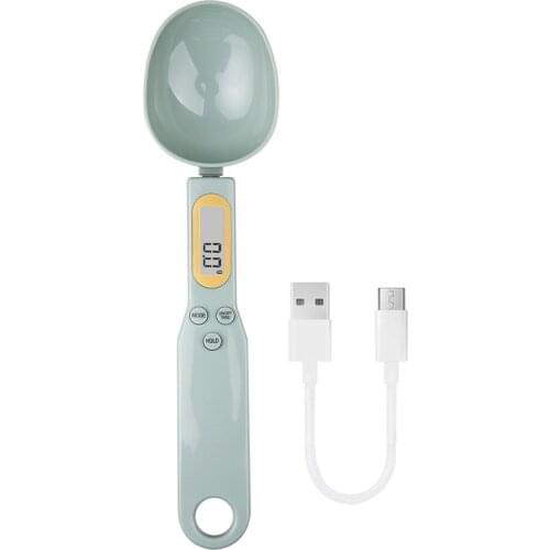 LCD Digital Kitchen Scale Electronic Food Weight Measuring Spoon 500g 0.1g Coffee Tea Sugar Spoon Scale baking accessories