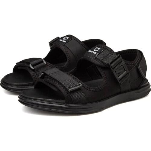 De plage sandalia dress slip homens mountain hollow shoe gladiator casual sandalias beach homme big 2018 sandal on comfort mens