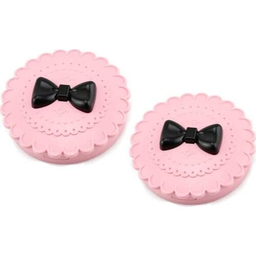 False Eyelash Storage Box Magnetic Eye Lashes Case Organizer Bow Flower Makeup Cosmetic Case Acrylic Cute Travel Makeup Bag