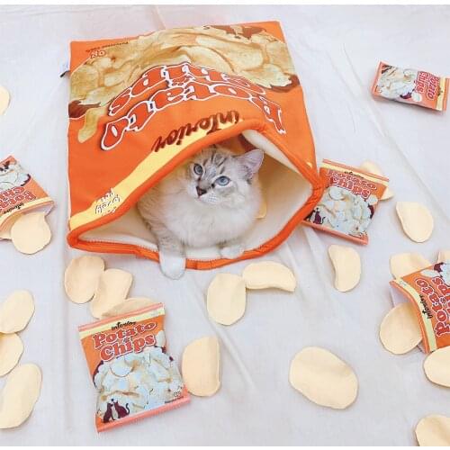 Cat bed Potato chips Cat bed