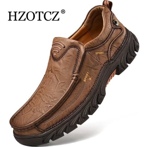 High Quality Men Oxford Shoes Comfortable Flats Shoes Waterproof Leather Shoes Autumn Winter Casual Shoes Plus Size