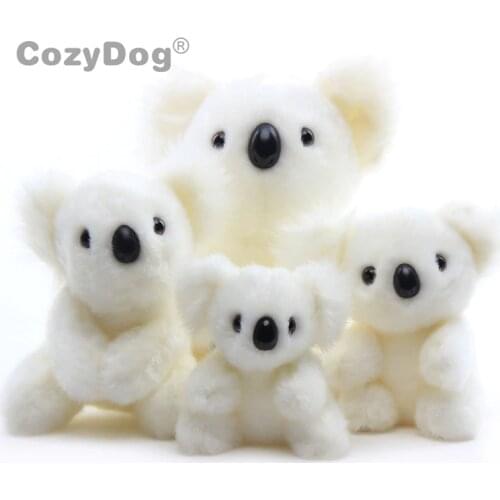 13-28cm Australian Koala Bear Stuffed Soft Doll Kawaii White Koala Plush Toys Doll Peluche Baby Kids Christmas Birthday Gift