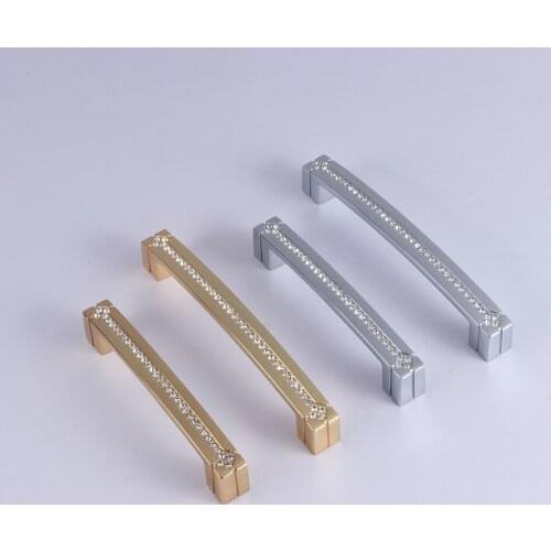 Handles for Furniture Cabinet Knobs Handles Kitchen Handles Drawer Knobs Pulls Cupboard Handles Bundle Sale,Gold Chrome