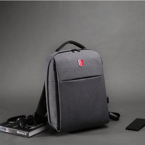 Backpack mens fashion brand backpack simple schoolbag leisure light travel bag large capacity Laptop Backpack