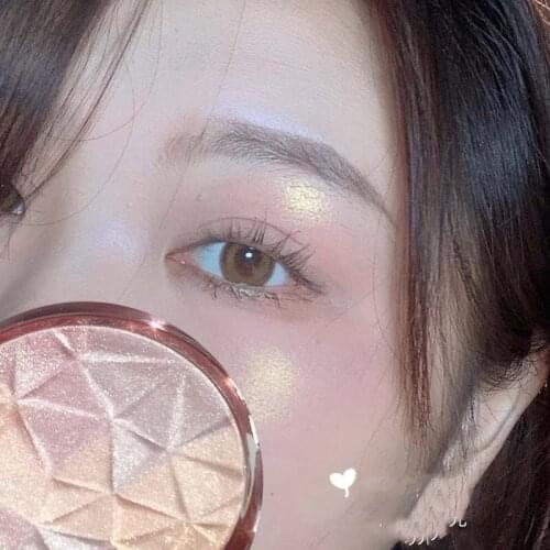 Mixed color crystal diamond highlight powder powder repair powder brighten the complexion highlight glitter powder highlight