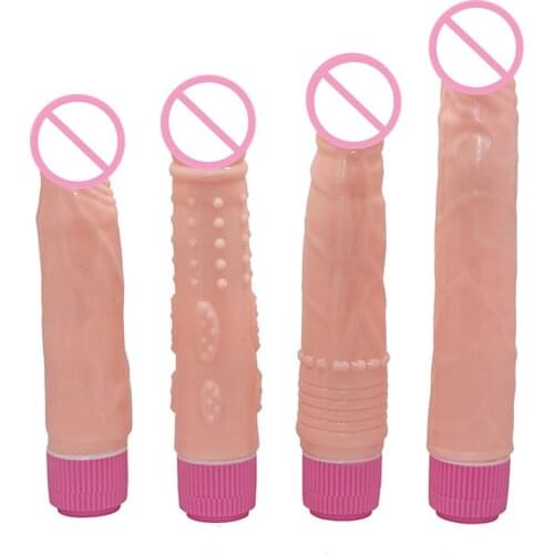 Vibrator Dildo Sex Toy For Female G spot Stimulation Women Masturbation Vibrating Toy Artificial Penis Massager Vaginal