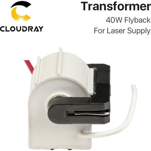Cloudray 40W High Voltage Flyback Transformer Model C for CO2 40W Laser Power Supply