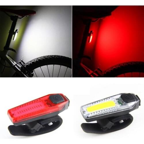LED Bicycle Taillight Waterproof Bike Light USB Charging Ride Safety Warning Cycling Shining Taillights For Bicycle Accessories