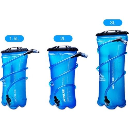 1.5L 2L 3L Foldable Soft Reservoir Water Bladder Hydration Pack Water Bag for Running Cycling
