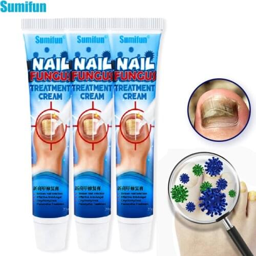 Sumifun 3pcs Fungal Nail Cream Fungus Infection Foot Toenails Nail Repair Ointment Restores Itch Odor Ointment Medical Plaster