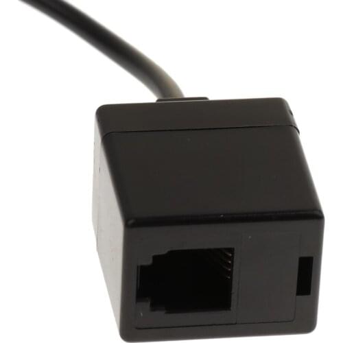 Headset Cable 3.5mm To RJ9 Plug Adapter Convertor PC Headset Telephone 40cm