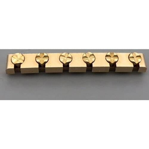 Bell Brass Metal Guitar Nut Height Adjustable 42mm Width for ST guitar well