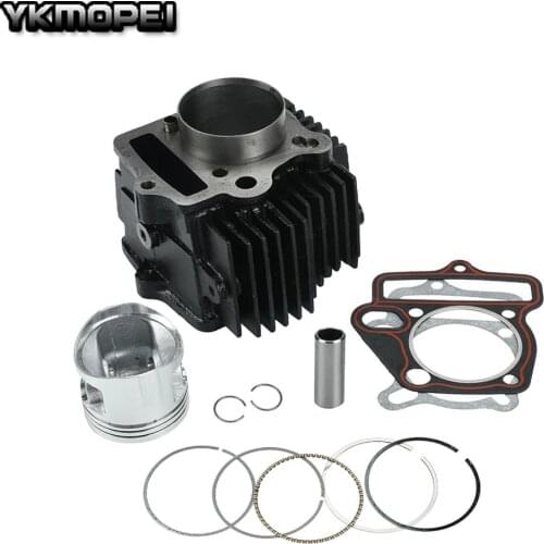 140cc Cylinder Piston Gasket Kit Fit For 55mm Bore Lifan 1P55FMJ LF 140 Horizontal Engines 140cc Dirt Bike Pit Bike Parts