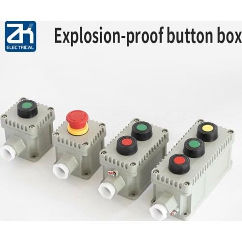La53-1h Explosion-proof Emergency Stop Control Button Explosion-proof Button Box One Button Emergency Stop Since Lock