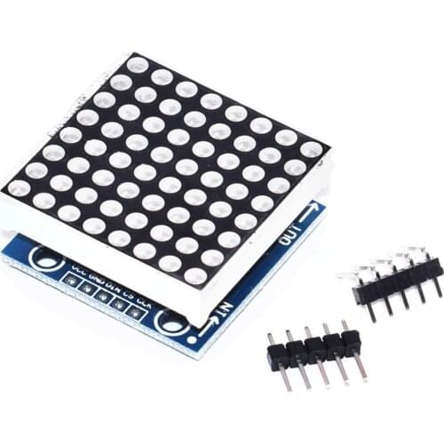 C12 MAX7219 dot matrix module microcontroller module display module finished goods