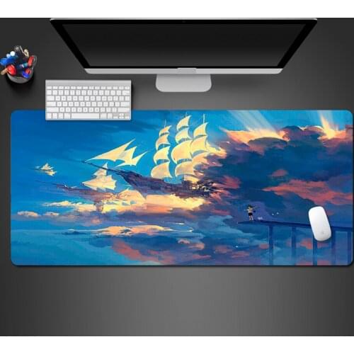 Popular Cartoon Mouse Pad High Quality Creative Personality Game Side Whipstitch Rubber Pad Laptop Accessories Large Table Mats