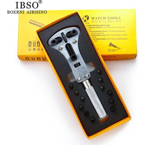Wrist Watch Case Opener Adjustable Screw Back Remover Wrench Repair Tool Waterproof Screw Case