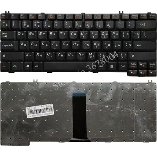 NEW RU Keyboard FOR LENOVO 25-007696 V-9662 F1AS1-RU 39T7337 39T7369 BCF84-RU 42T3387 25-007805 25-007809 Russian keyboard black
