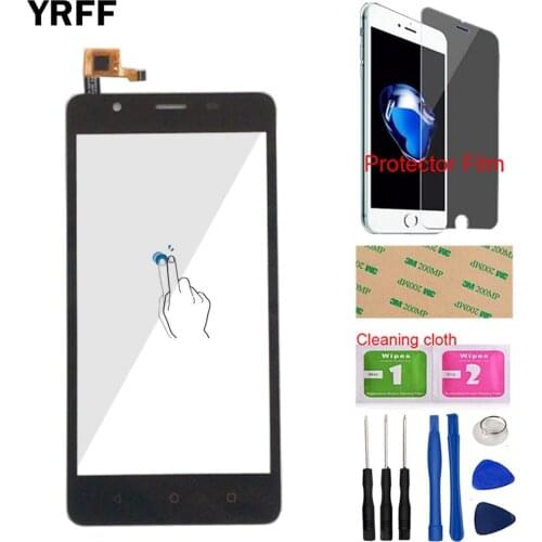 Touch Screen For MTC Smart Surf 2 4G Touch Panel Front Glass Touchscreen Digitizer Lens Sensor Moible Phone Tools Protector Film