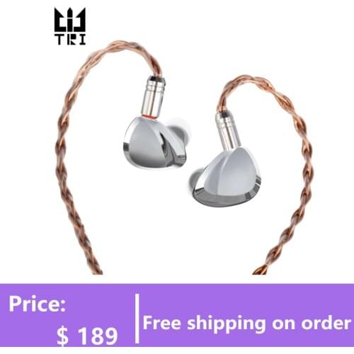 TRI i3 pro HiFi Planar Magnetic+1DD+1BA Driver Headphone In Ear Monitor Update Earbuds TRI I3 Sports Headset 3.5 MMCX