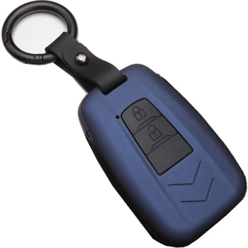 ABS Car Smart 2 Button Remote Folding Key Cover Case Holder Protect Keychain Keyring Keycase for TOYOTA CHR PRODA Key Ring Chain