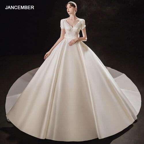 ASN021 Wedding Dress Empire Women Fashion Nigerian Long Tail Ball Gowns свадебное платье бохо Vestidos De Noivas