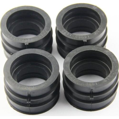 Motorcycle Carburetor Adapter Inlet Intake Pipe Rubber Mat For Kawasaki ZX600 NINJA 600 GPX600R GPZ600R ZX500 GPX500R 16065-1129