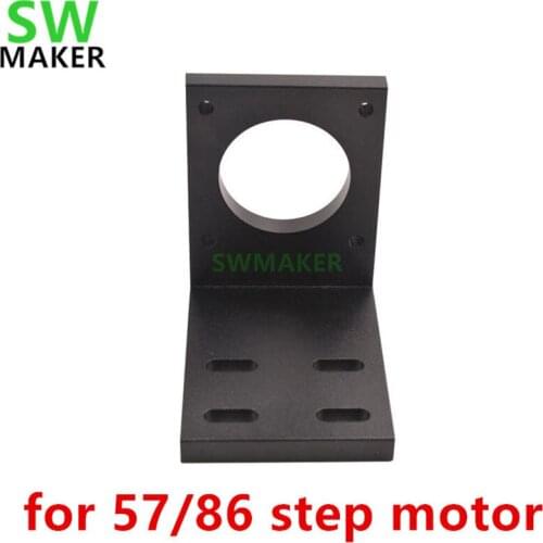 Laser machine engraving machine accessories 57 / 86 step motor mounting bracket / holder Aluminium alloy