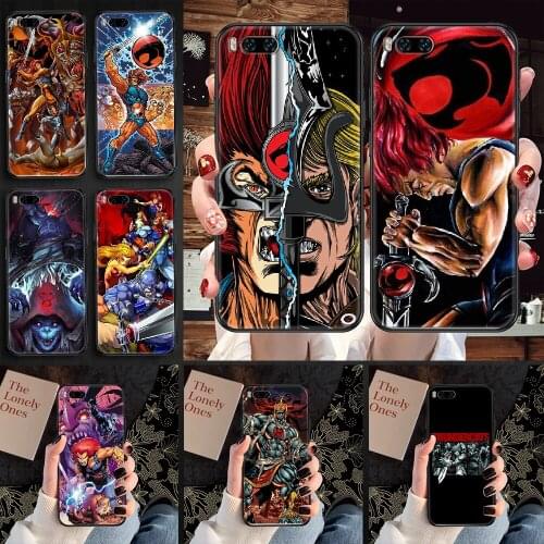 ThunderCats Phone case For Xiaomi Mi Max Note 3 A2 A3 8 9 9T 10 Lite Pro Ultra black 3D coque tpu shell fashion cover soft