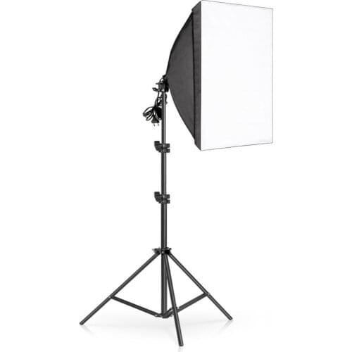 Photography Softbox Lighting Kits 50x70CM Professional Continuous Light System For Photo Studio Equipment Light box