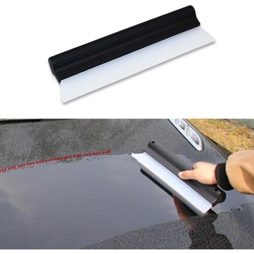 Non-Scratch Flexible Soft Silicone Handy Squeegee Car Wrap Tools Water Window Wiper Drying Blade Clean Scraping Film Scraper